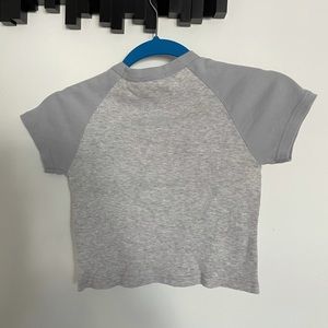 Grey Brandi Melville top